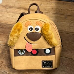 Loungefly Pixar Up Doug Mini Backpack Disney Parks Excellent Like New Condition